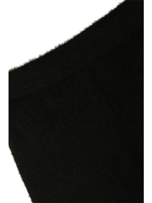 Pantaloni in filato effetto pelliccia Nero BLUGIRL | RF5237 MA39R22222